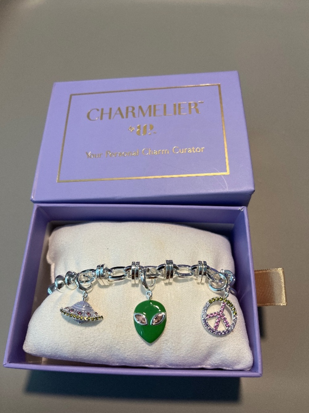 BR64039 Galactic & Groovy Charmelier Bracelet